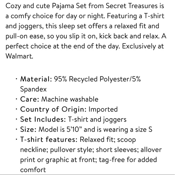 Womens 2pc camping pajama lounge set nwt - Picture 5 of 15